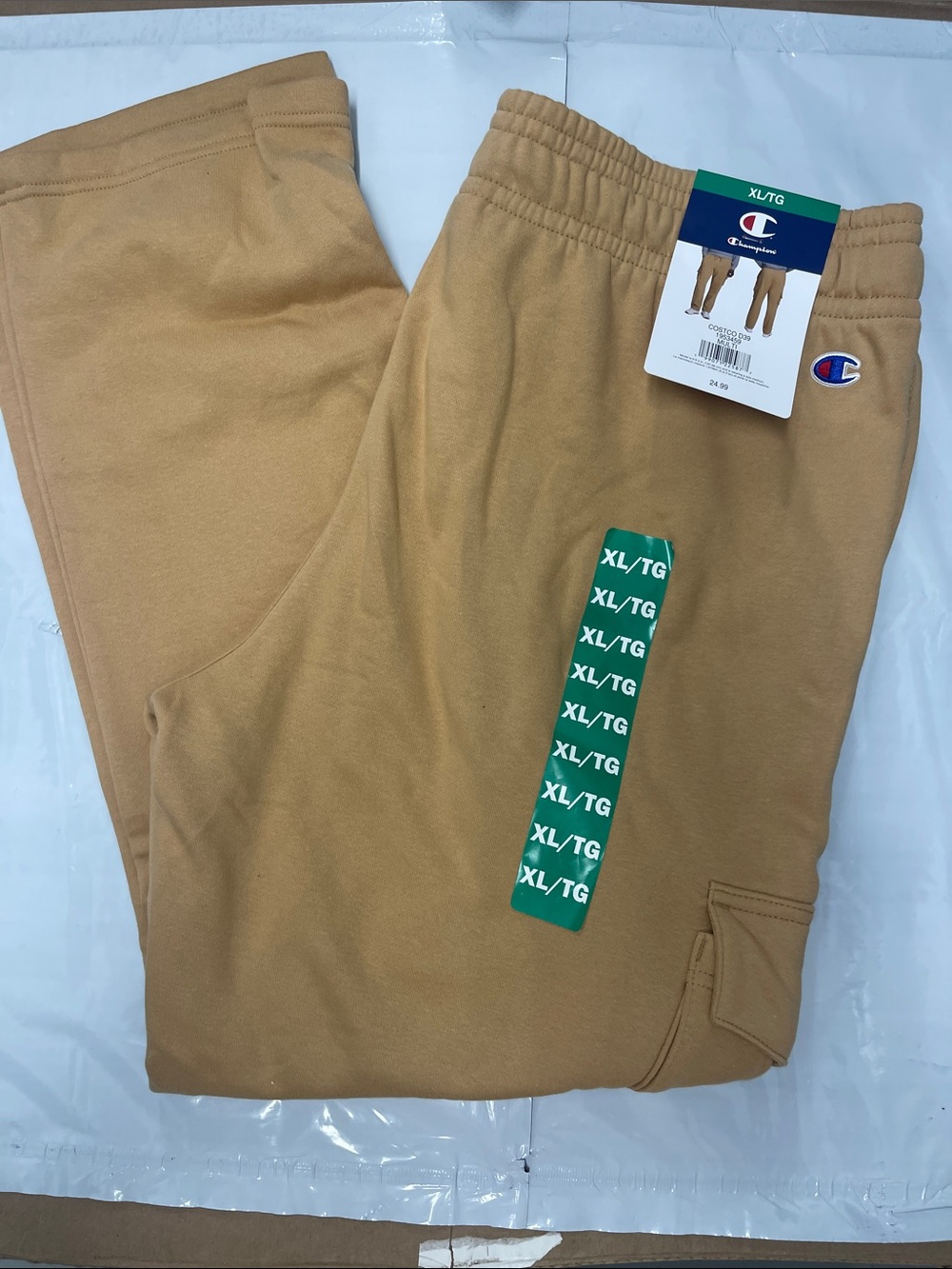 Champion Camel/Tan Cargo Sweatpants